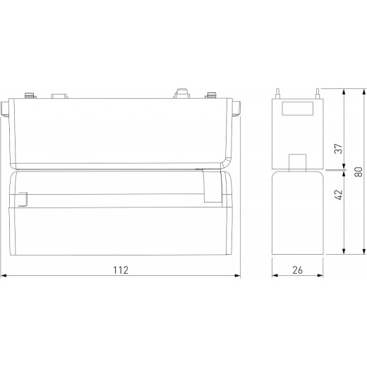 Накладной светильник Elektrostandard Flat Magnetic a063709