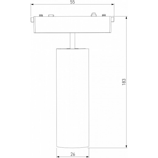 Светильник на штанге Elektrostandard Flat Magnetic a063713
