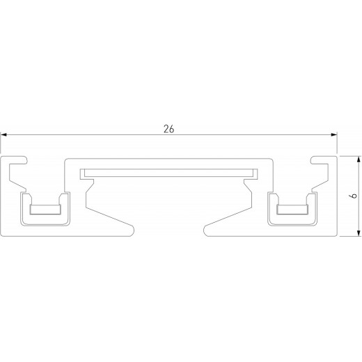 Трек накладной Elektrostandard Flat Magnetic a063722