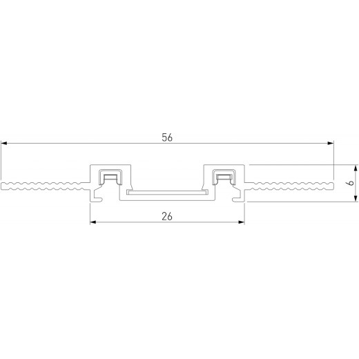 Трек встраиваемый Elektrostandard Flat Magnetic a063727