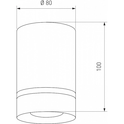 Накладной светильник Elektrostandard Topper a063932