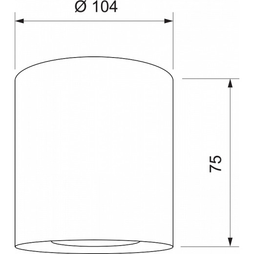 Накладной светильник Elektrostandard DLR026 a063935