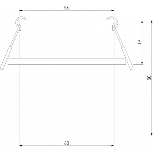 Встраиваемый светильник Elektrostandard Moll a064243