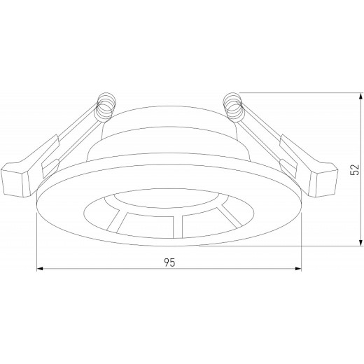 Встраиваемый светильник Elektrostandard Asimo a064265