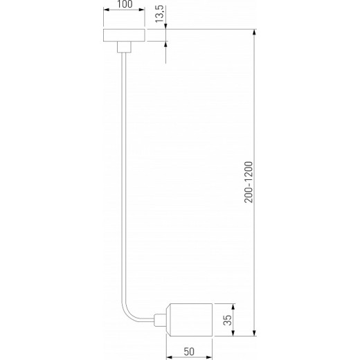 Подвес для трека Elektrostandard Esthetic Magnetic a065431