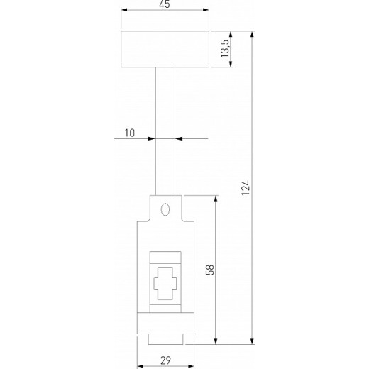 Основание на штанге Elektrostandard Esthetic Magnetic a065434