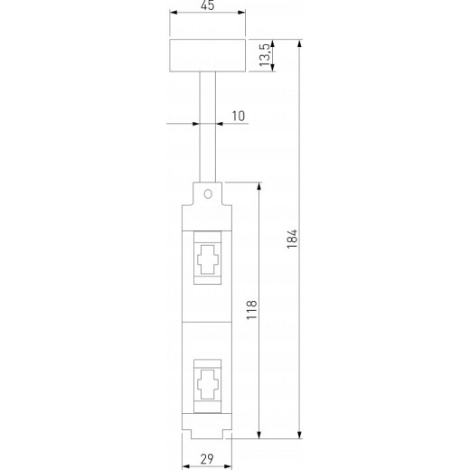 Основание на штанге Elektrostandard Esthetic Magnetic a065436