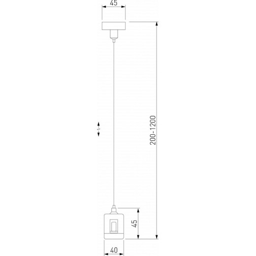 Подвес для трека Elektrostandard Esthetic Magnetic a065441
