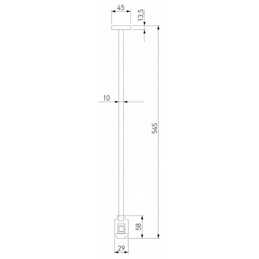Основание на штанге Elektrostandard Esthetic Magnetic a065445