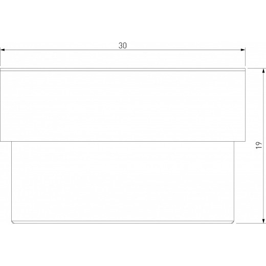Заглушка для модуля Elektrostandard Module System a066191