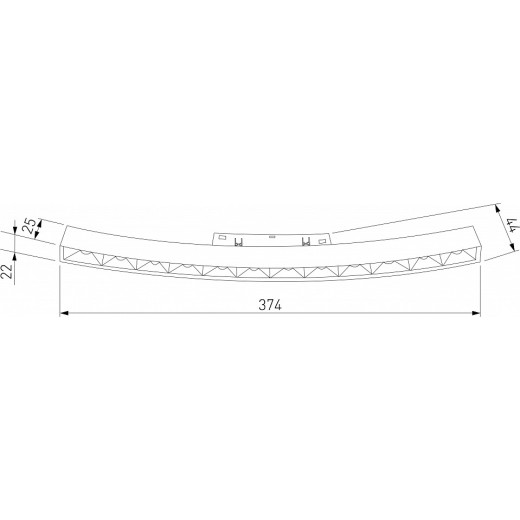 Встраиваемый светильник Elektrostandard Slim Magnetic a066514