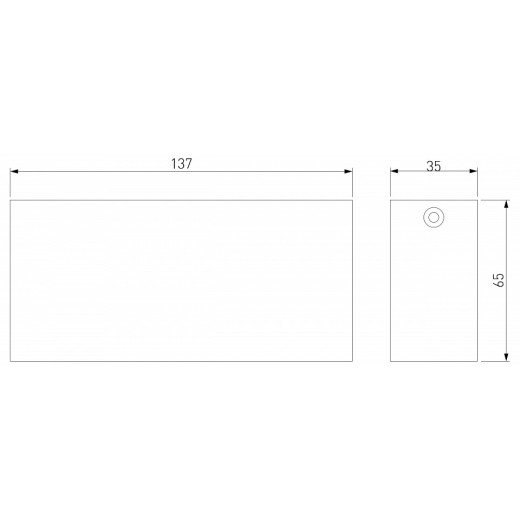 Накладной светильник Elektrostandard Block a066995