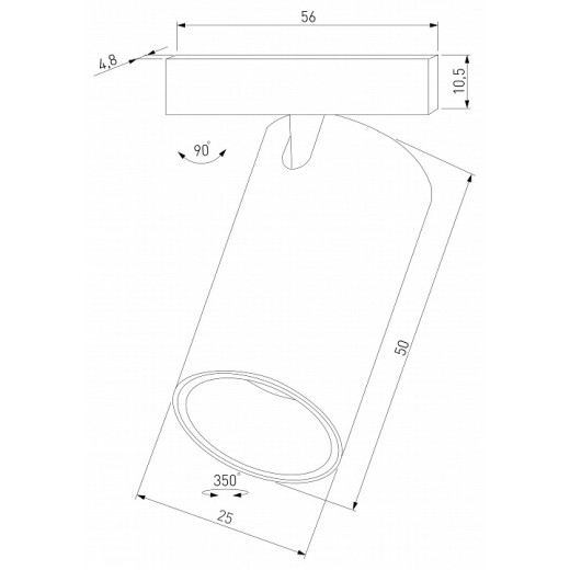 Светильник на штанге Elektrostandard Mini Magnetic a067272