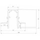 Соединитель угловой L-образный для треков встраиваемых Elektrostandard Slim Magnetic a067509