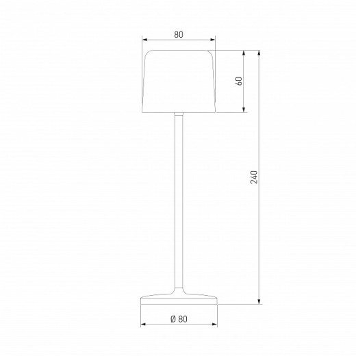 Настольная лампа декоративная Elektrostandard Bitty a069002