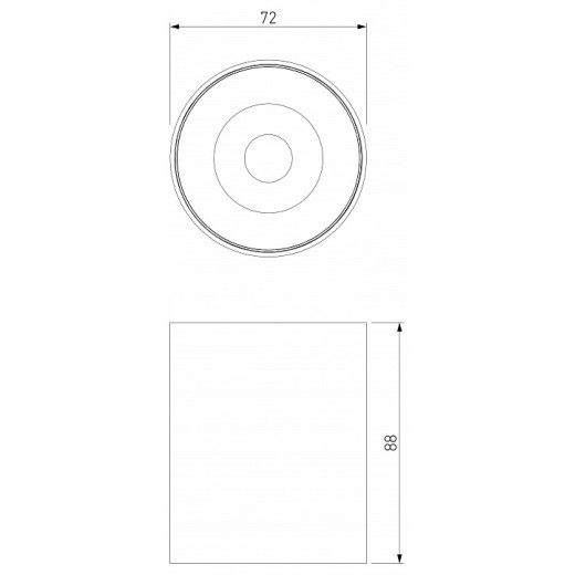 Накладной светильник Elektrostandard Primo a069415