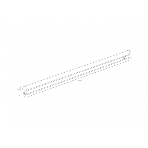 Накладной светильник Эра  LLED-01-14W-6500-W