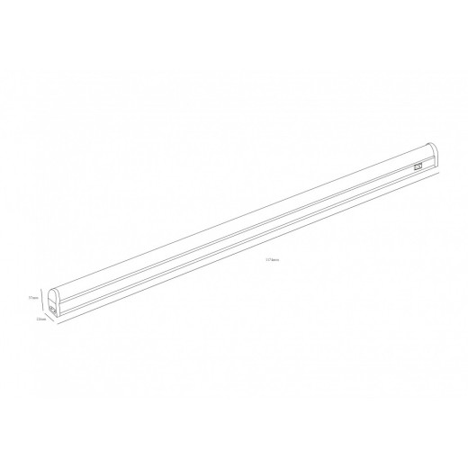 Накладной светильник Эра  LLED-01-16W-6500-W