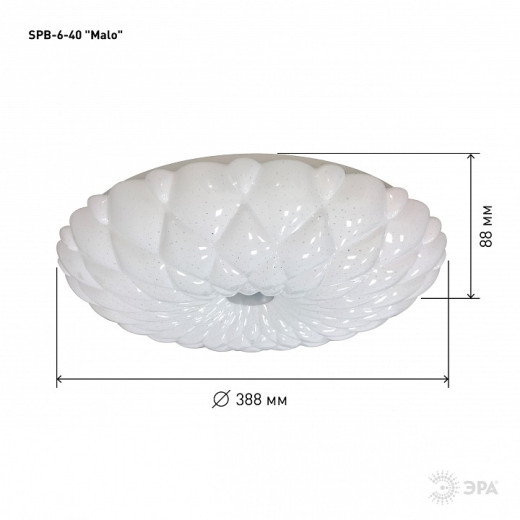 Накладной светильник Эра Классик SPB-6-40 Malo