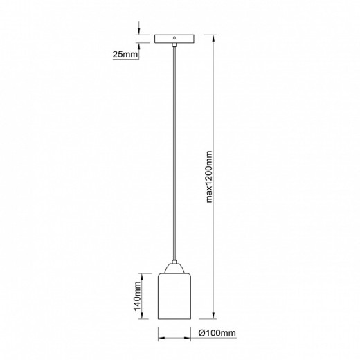 Подвесной светильник Escada Storm 10179/1S