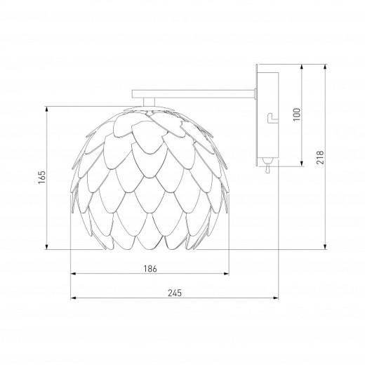 Бра Bogate's Cedro 304