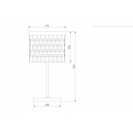 Настольная лампа декоративная Bogate's Corazza 01103/4