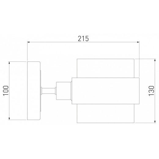 Бра Eurosvet Arcada 70127/1 черный