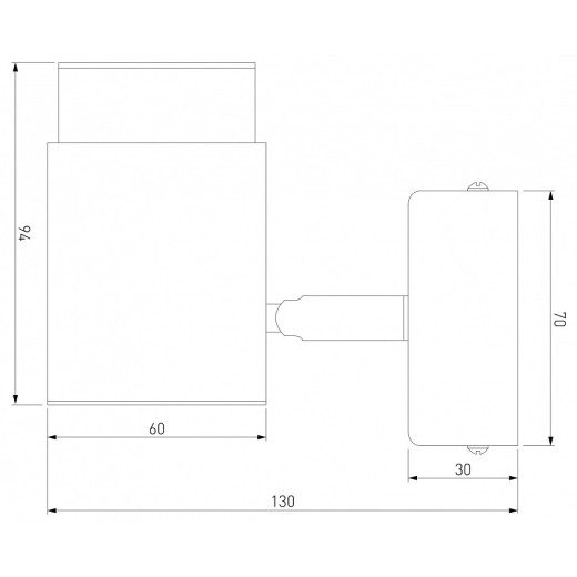 Бра Eurosvet Morgan 20124/1 черный