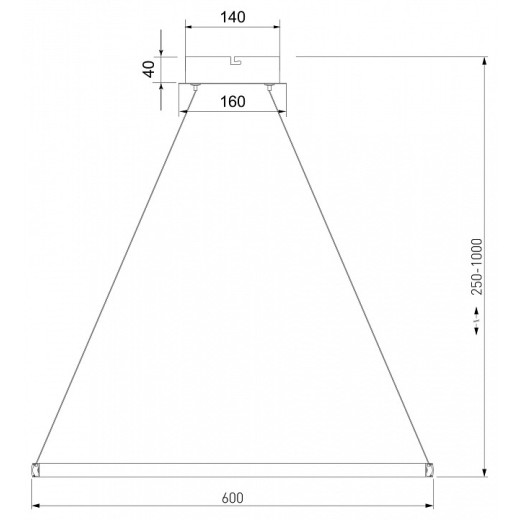 Подвесной светильник Eurosvet Collars 90264/1 черный