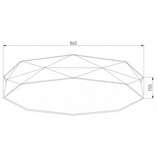Накладной светильник TK Lighting Kantoor 4223 Kantoor Graphite