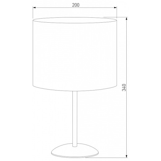 Настольная лампа декоративная TK Lighting Tercino 5278 Tercino Blue