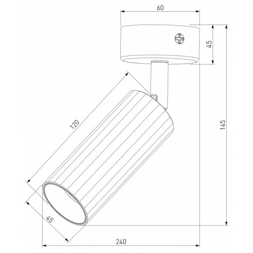 Бра Eurosvet Arris 20098/1 LED белый