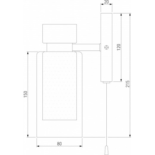 Бра Eurosvet Amado 70115/1 белый