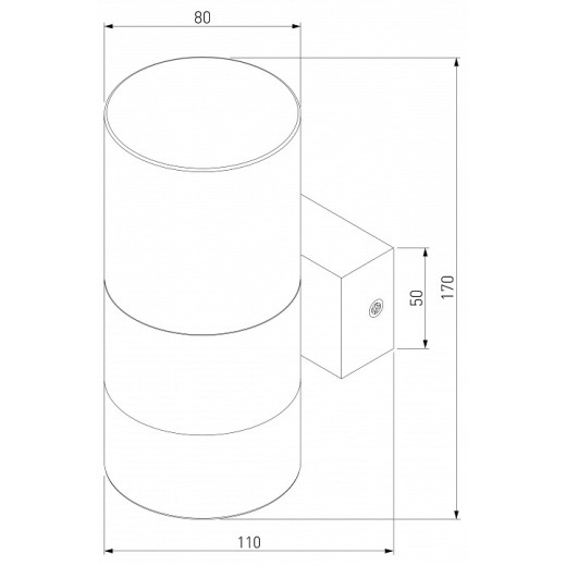 Бра Eurosvet Watford 40021/1 LED белый/матовый