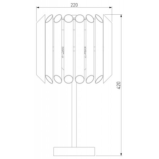 Настольная лампа декоративная Bogate's Castellie 01124/3 (01106/3)
