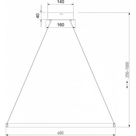 Подвесной светильник Eurosvet Collars 90264/1 латунь