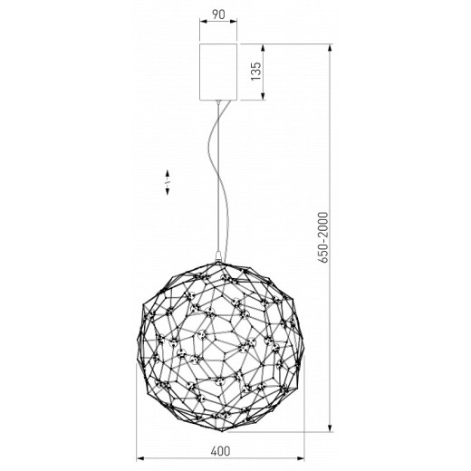 Подвесной светильник Bogate's Alioth 451/1