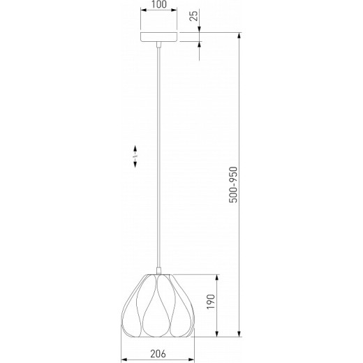Подвесной светильник Eurosvet Sinki 30187/1 белый