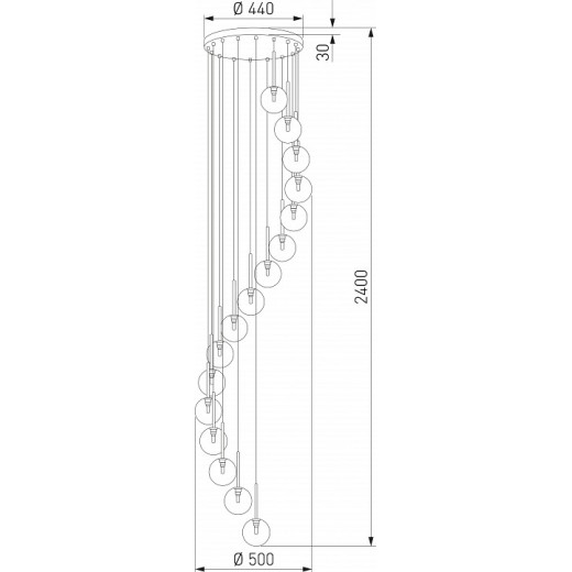 Подвесной светильник TK Lighting Aurora 10182 Aurora