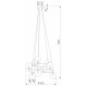 Подвесная люстра Eurosvet Anabelle 6845 Anabelle