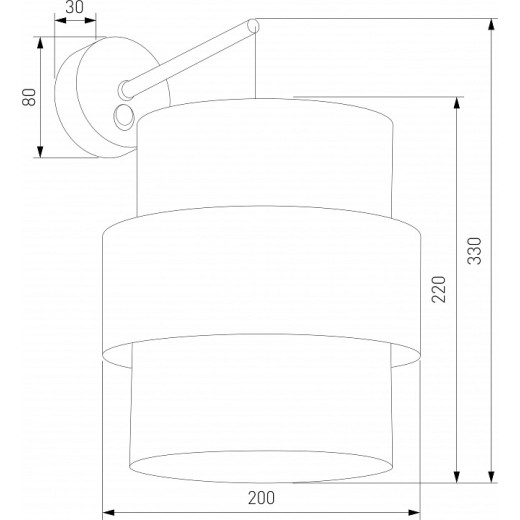 Бра TK Lighting Calisto 5400 Calisto