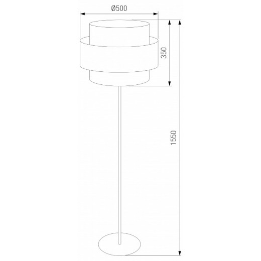 Торшер TK Lighting Calisto 5405 Calisto
