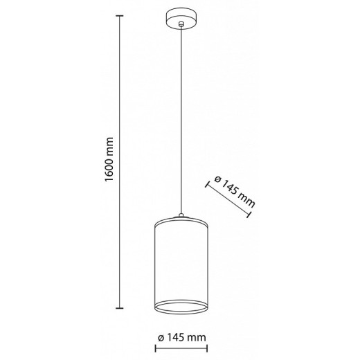 Подвесной светильник TK Lighting Juta 11085 JUTA