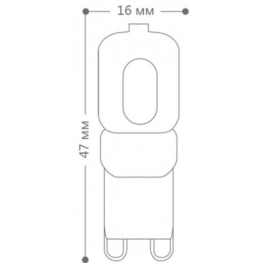 Лампа светодиодная Feron LB-430 G9 5Вт 6400K 25638