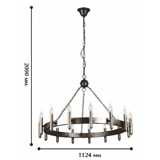 Подвесная люстра Favourite Fortezza 1144-15P