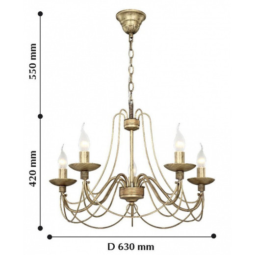 Подвесная люстра F-promo Chateau 2163-5P