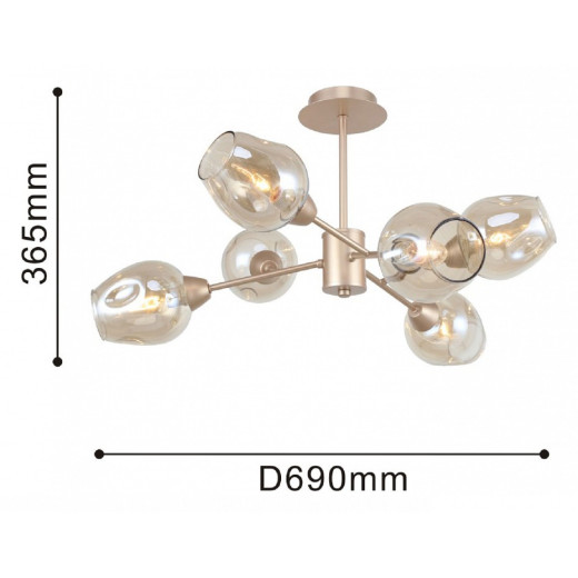 Люстра на штанге F-promo Tilda 2658-6U