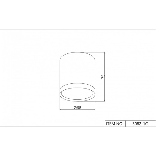 Накладной светильник Favourite Baral 3082-1C