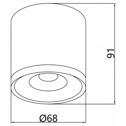 Накладной светильник Favourite Prakash 3086-1C