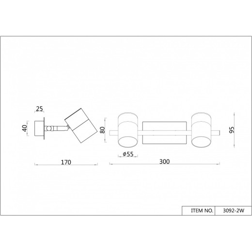 Бра F-promo Chart 3092-2W